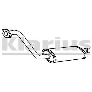 Предглушитель выхлопных газов