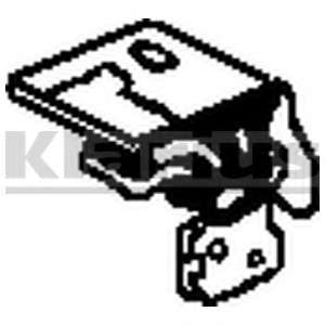 Кронштейн, глушитель