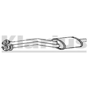 Предглушитель выхлопных газов