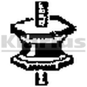 Кронштейн, глушитель