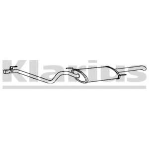 Глушитель выхлопных газов конечный