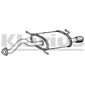 Глушитель выхлопных газов конечный