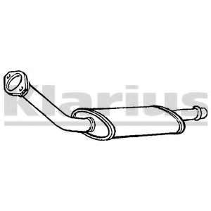 Предглушитель выхлопных газов