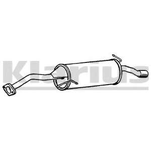 Глушитель выхлопных газов конечный