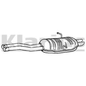 Глушитель выхлопных газов конечный