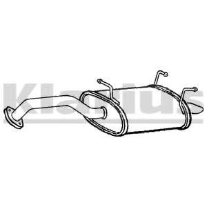 Глушитель выхлопных газов конечный