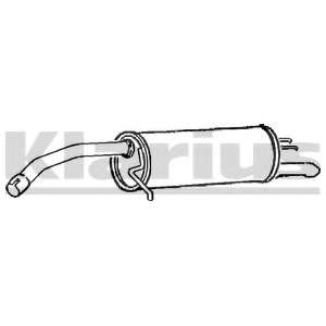 Глушитель выхлопных газов конечный