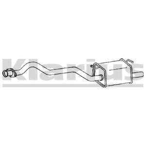 Глушитель выхлопных газов конечный