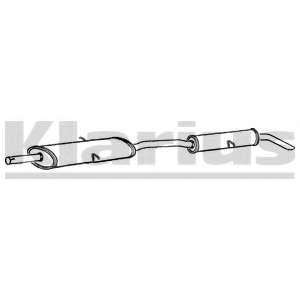 Глушитель выхлопных газов конечный