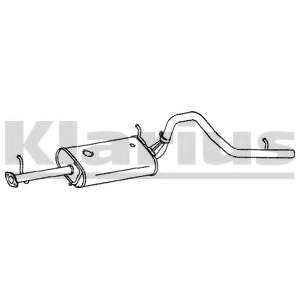 Глушитель выхлопных газов конечный