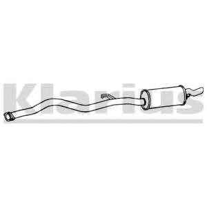 Глушитель выхлопных газов конечный