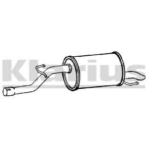 Глушитель выхлопных газов конечный