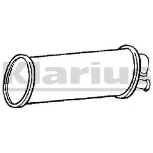 Глушитель выхлопных газов конечный