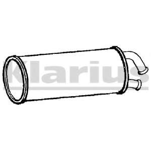 Глушитель выхлопных газов конечный