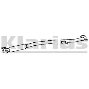 Средний глушитель выхлопных газов