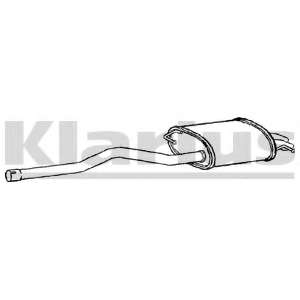 Глушитель выхлопных газов конечный