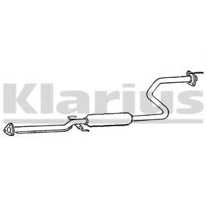 Средний глушитель выхлопных газов