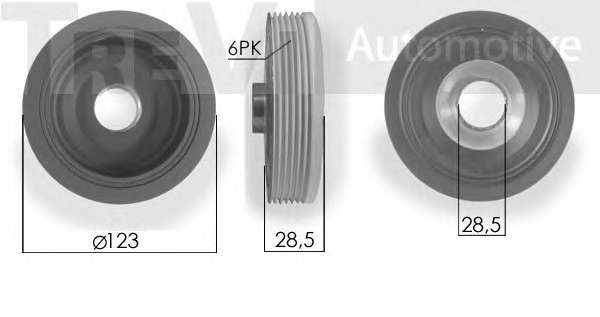 Шків колінчастого валу