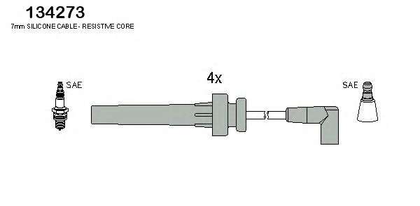 Комплект проводов зажигания