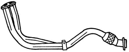 Труба выхлопного газа