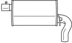 Глушитель выхлопных газов конечный