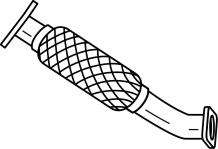 Труба выхлопного газа