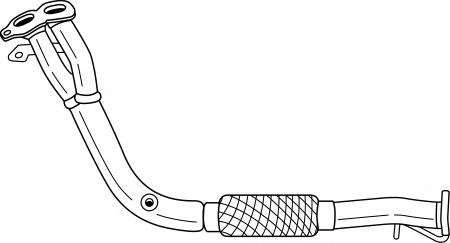 Труба выхлопного газа