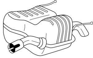 Глушитель выхлопных газов конечный