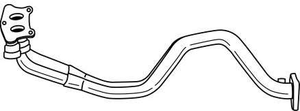 Труба выхлопного газа