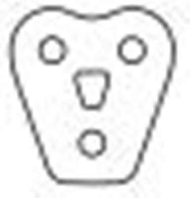 Кронштейн, система выпуска ОГ