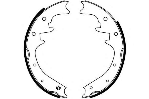 Комплект тормозных колодок