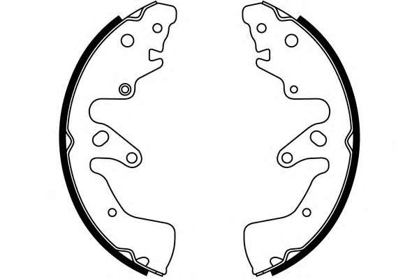 Комплект тормозных колодок