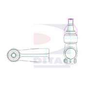 Наконечник поперечной рулевой тяги