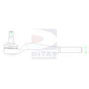 Наконечник поперечной рулевой тяги