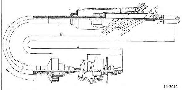 Трос, управление сцеплением