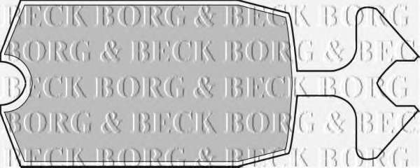 Комплект тормозных колодок, дисковый тормоз