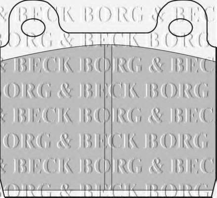 Комплект тормозных колодок, дисковый тормоз