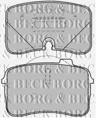 Комплект тормозных колодок, дисковый тормоз