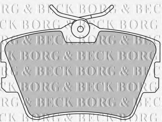 Комплект тормозных колодок, дисковый тормоз