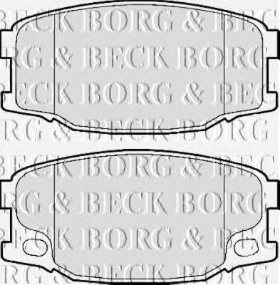 Комплект тормозных колодок, дисковый тормоз