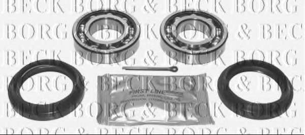 Комплект подшипника ступицы колеса