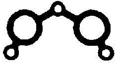 Прокладка, выпускной коллектор