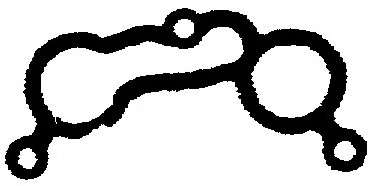 Прокладка, выпускной коллектор