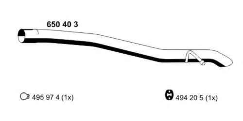 Труба выхлопного газа