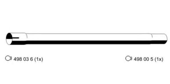 Труба выхлопного газа
