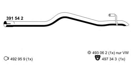 Труба выхлопного газа