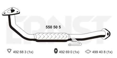 Труба выхлопного газа