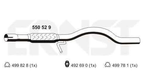 Труба выхлопного газа