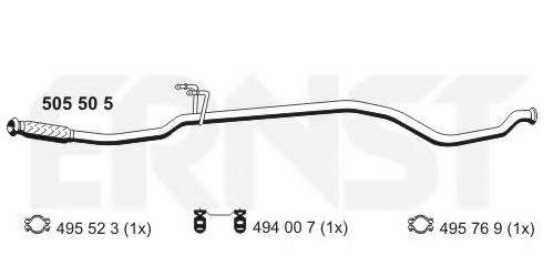 Труба выхлопного газа