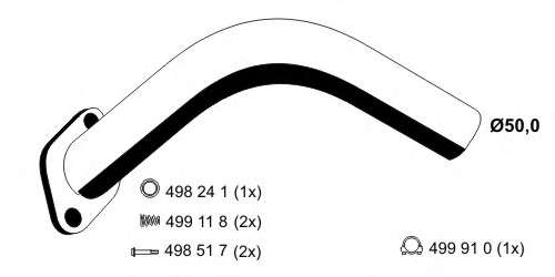 Труба выхлопного газа
